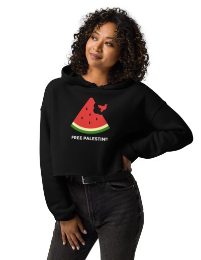 Free Palestine Watermelon crop mikina