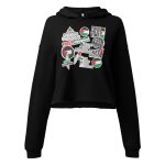 Free Palestine Stickers crop mikina