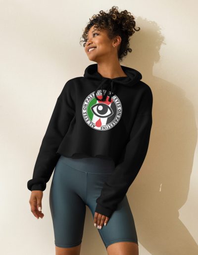 All Eyes on Palestine crop mikina