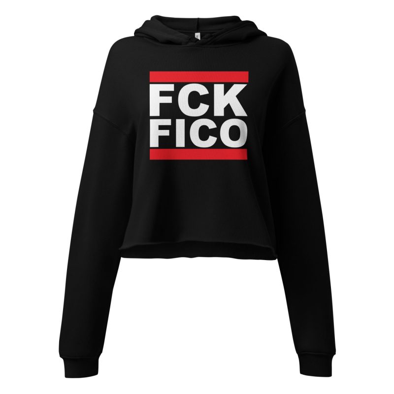 FCK FICO crop mikina