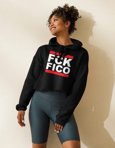 FCK FICO crop mikina