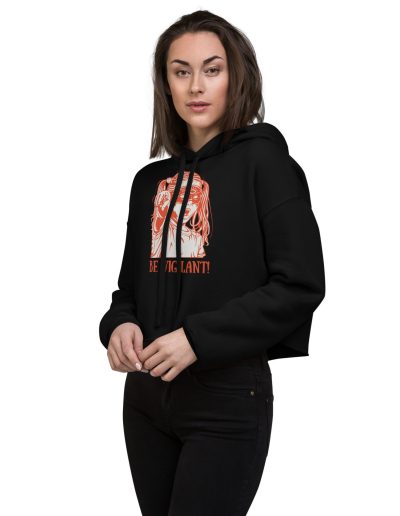 BE VIGILANT! crop mikina