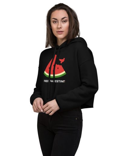 Free Palestine Watermelon crop mikina