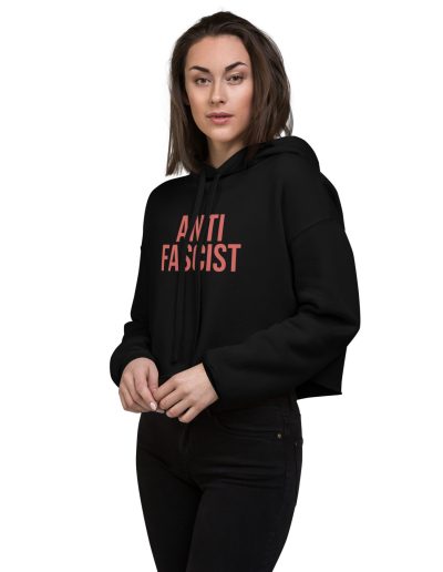 Antifascist Red crop mikina