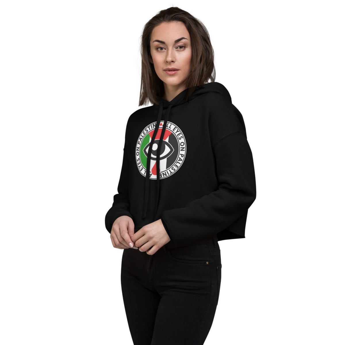 All Eyes on Palestine crop mikina