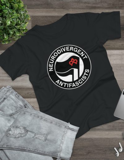 Neurodivergent Antifascists dámské tričko (lehká bavlna)