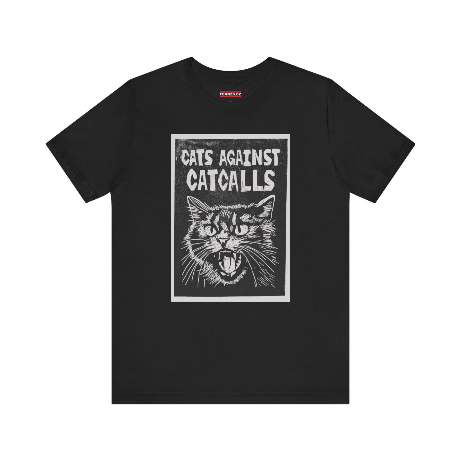 Cats Against Catcalls unisex tričko 7 Cats Against Catcalls unisex tričko