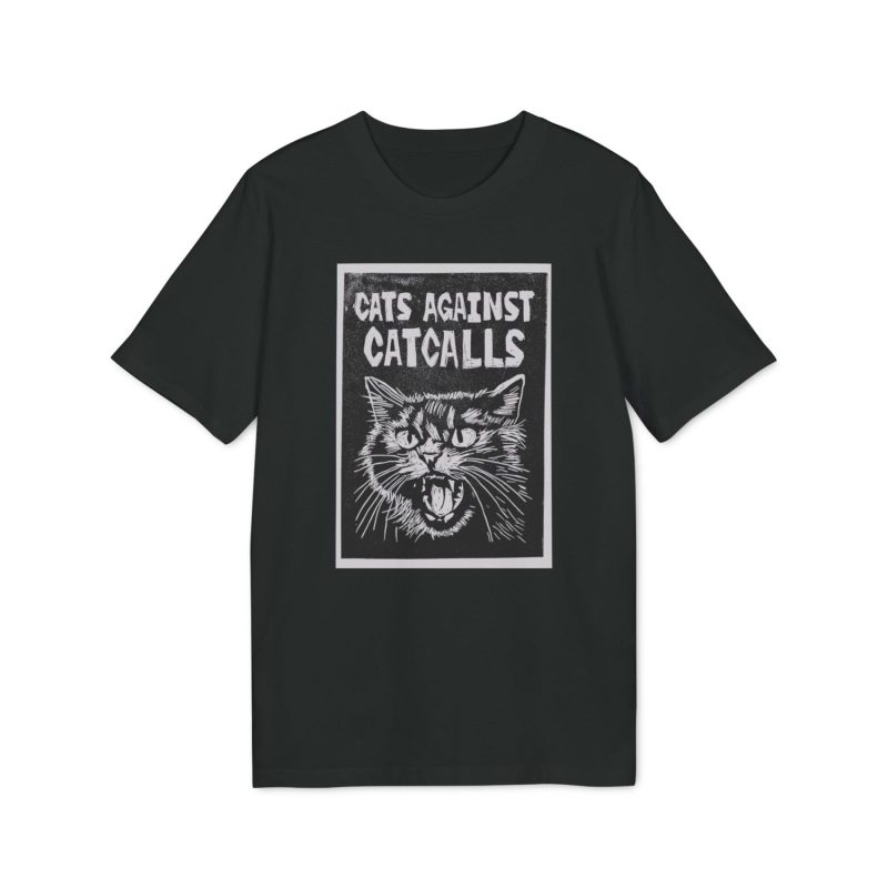 Cats Against Catcalls unisex organické tričko