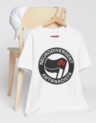 Neurodivergent Antifascists unisex tričko