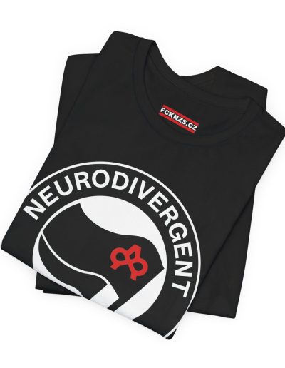 Neurodivergent Antifascists unisex tričko