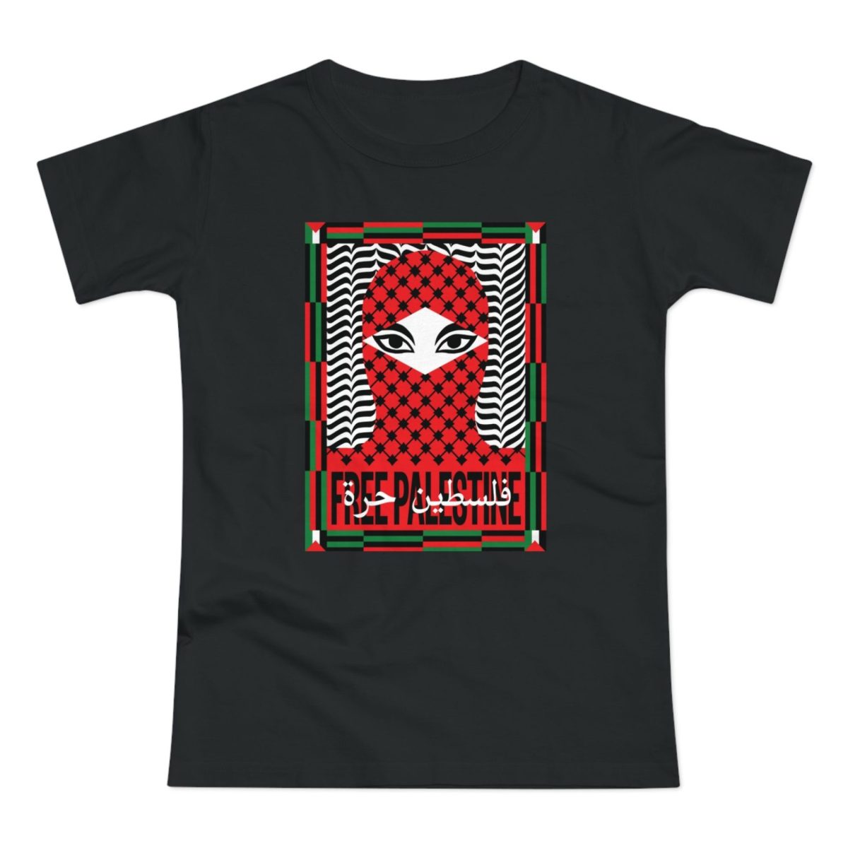 Free Palestine dámské tričko (lehká bavlna)