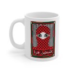 Free Palestine hrnek