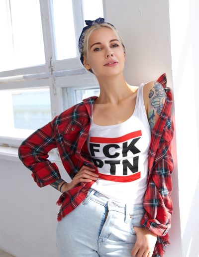 FCK PTN F*ck Putin unisex tílko