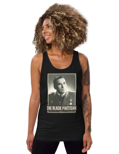 Josef Serinek (The Black Partisan) unisex tílko