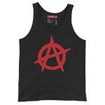 Anarchy Red unisex tílko