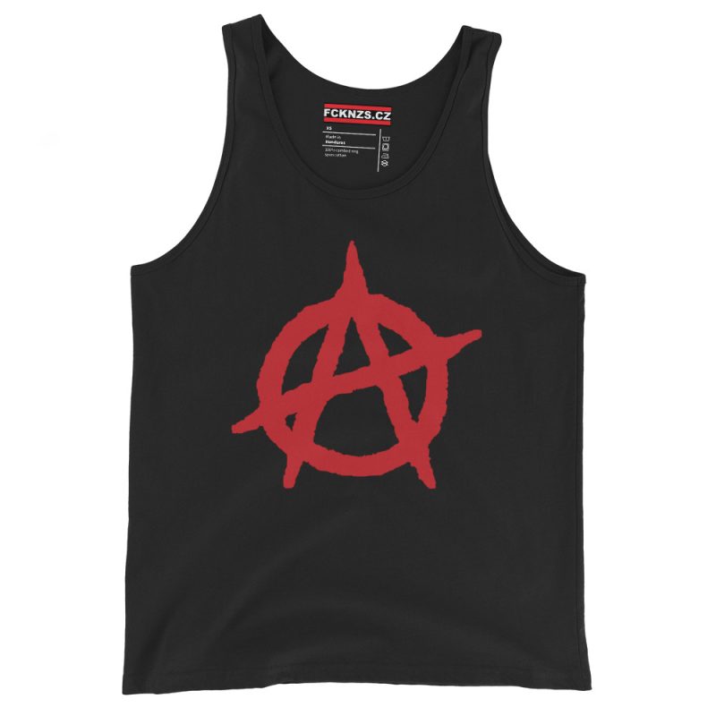 Anarchy Red unisex tílko