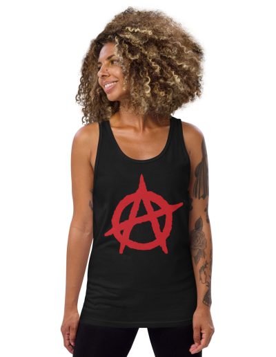 Anarchy Red unisex tílko