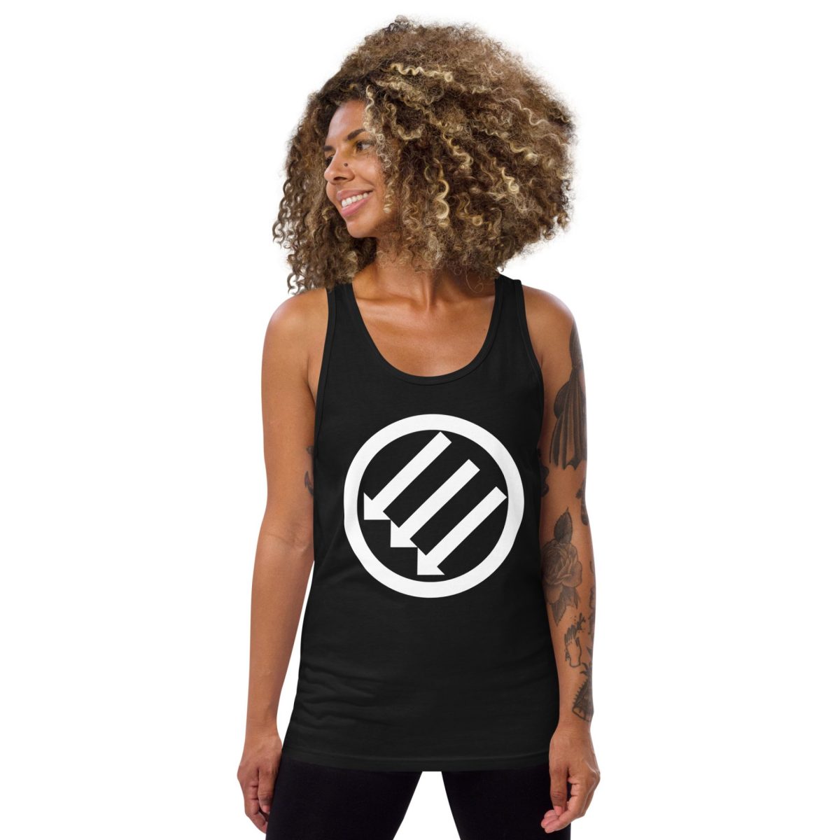 Iron Front unisex tílko