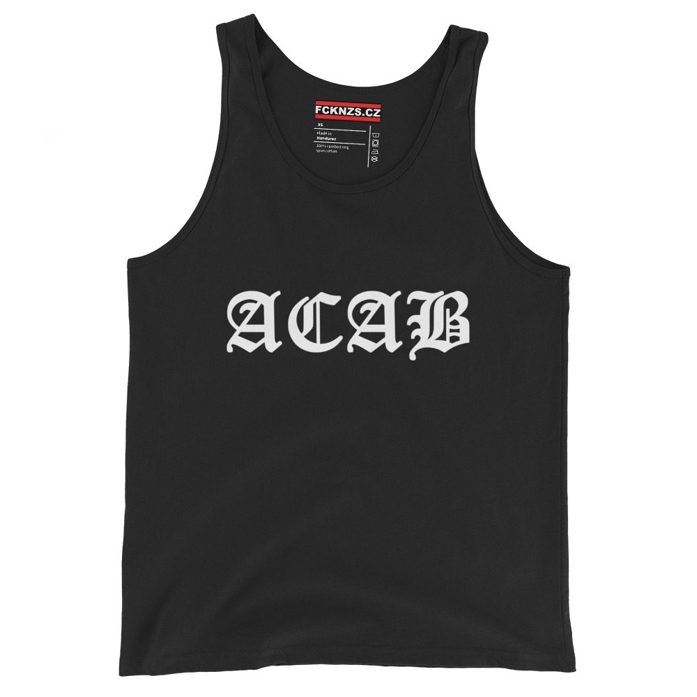 ACAB unisex tílko 1 ACAB unisex tílko
