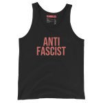 ANTIFASCIST Red unisex tílko