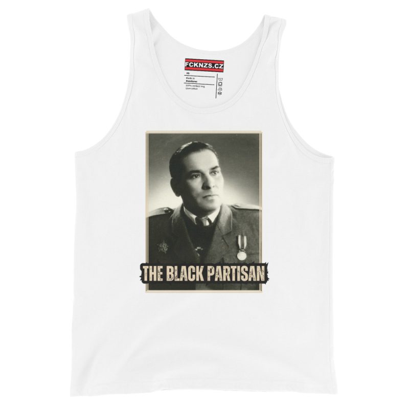 Josef Serinek (The Black Partisan) unisex tílko