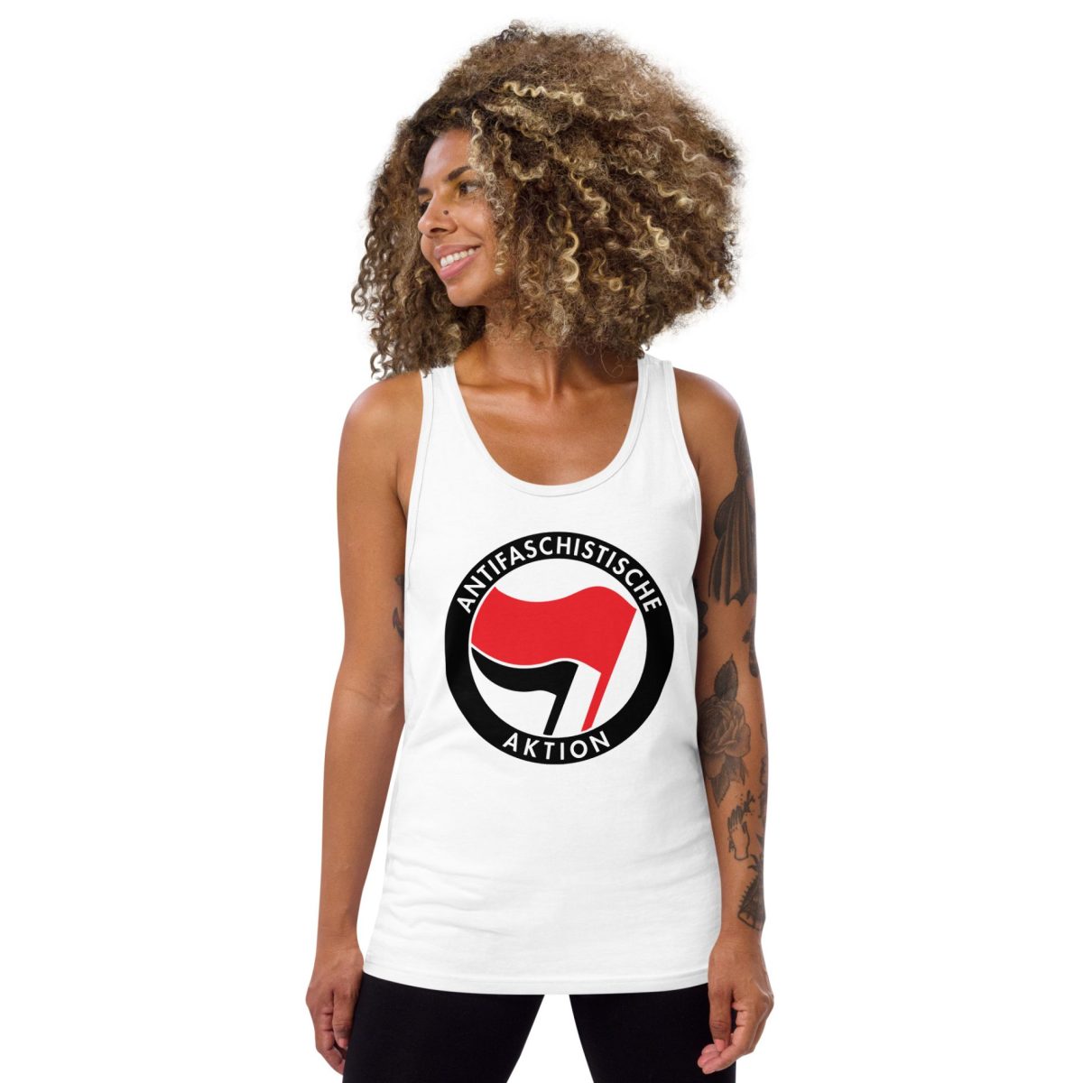 Antifaschistische Aktion unisex tílko