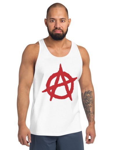Anarchy Red unisex tílko