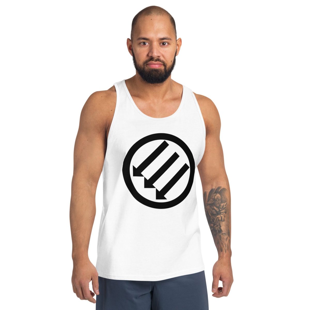 Iron Front unisex tílko