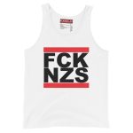 FCK NZS Black Font unisex tílko