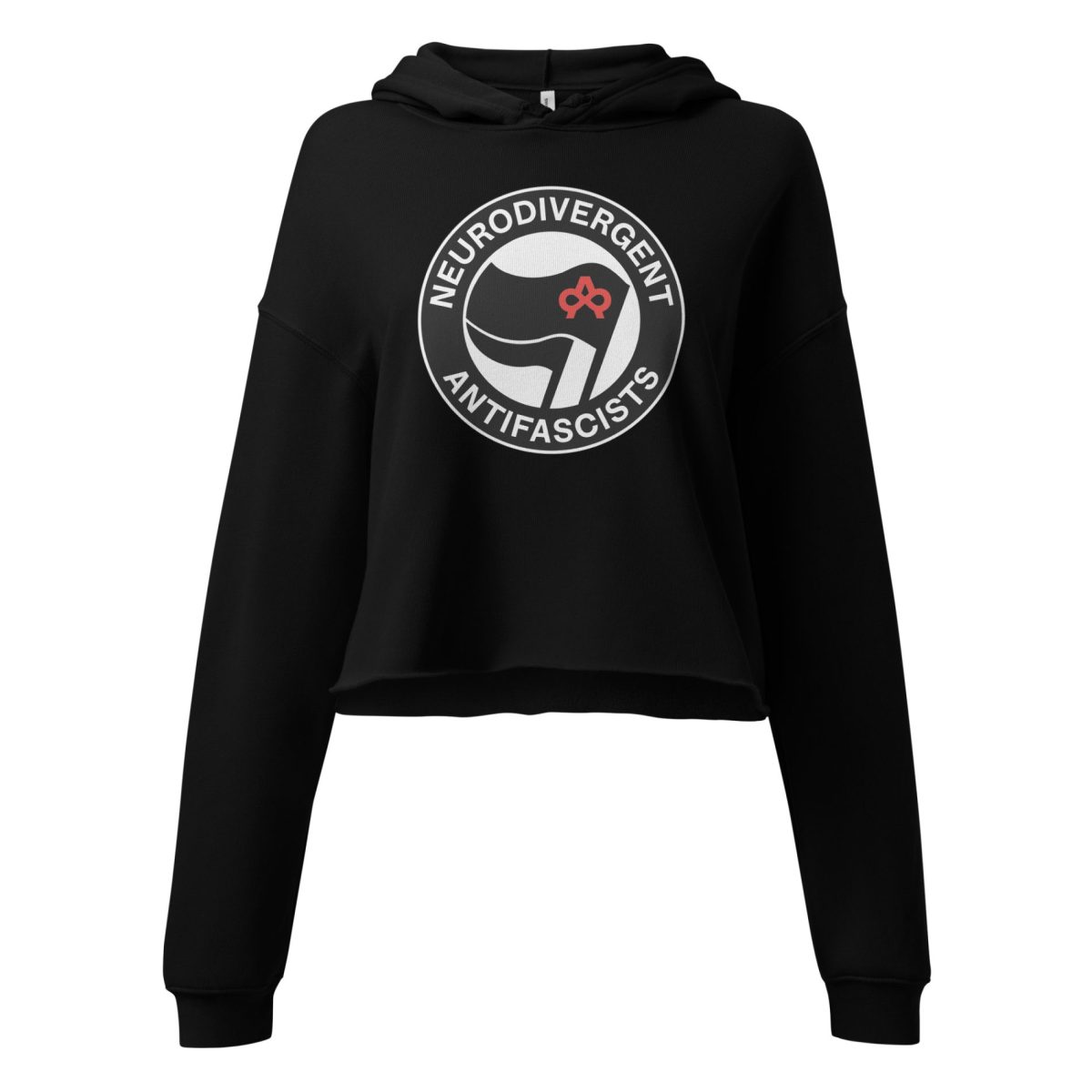 Neurodivergent Antifascists crop mikina