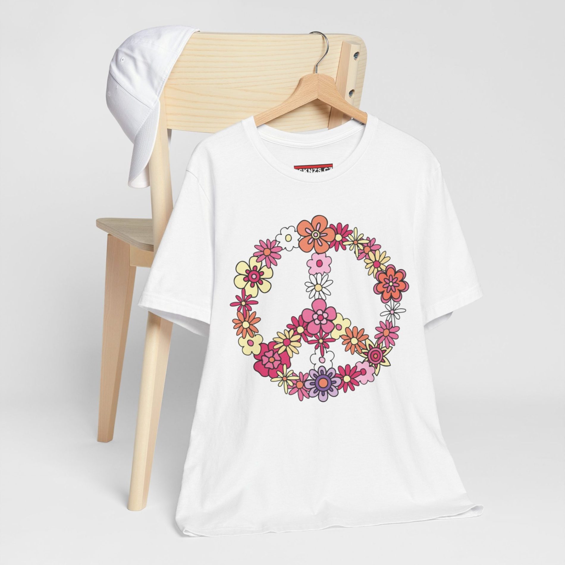 Flower Power Peace unisex tričko