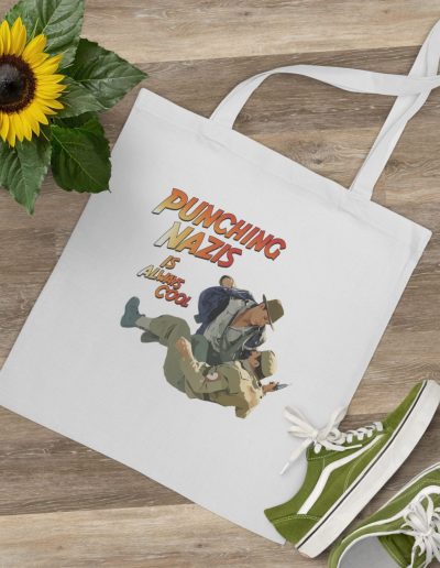 Punching Nazis Is Always Cool taška