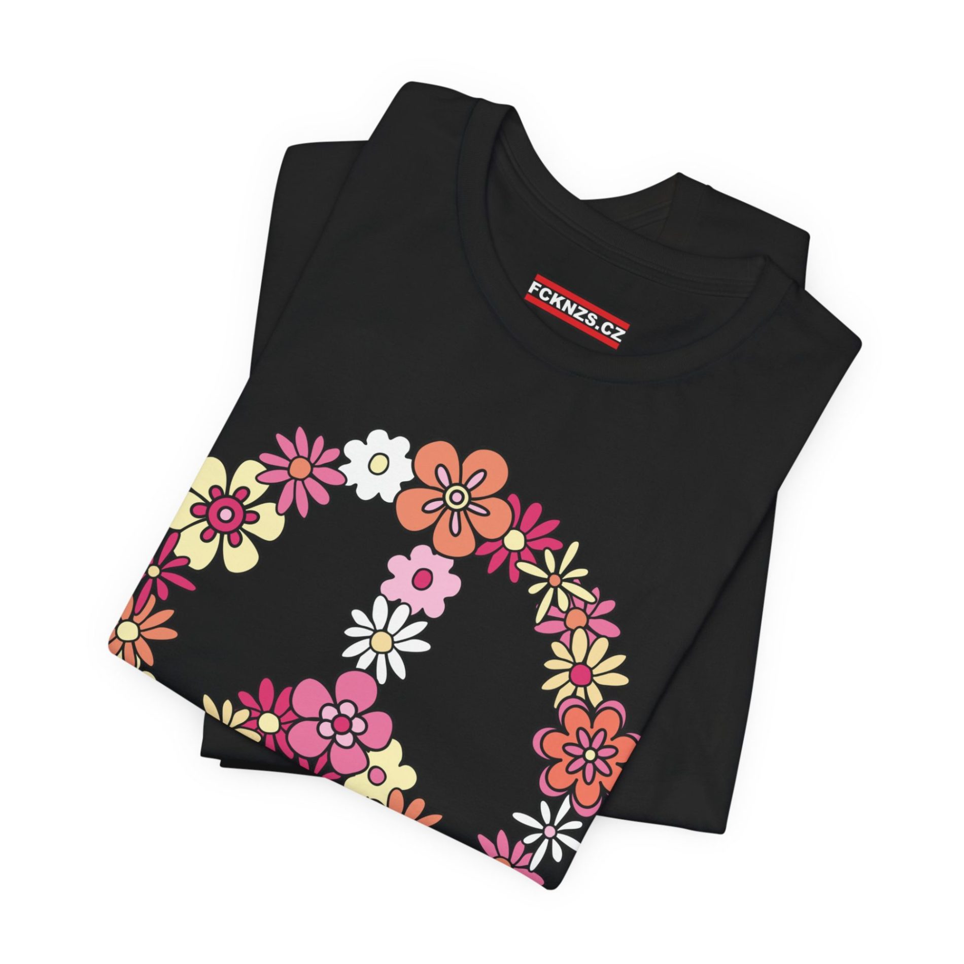Flower Power Peace unisex tričko