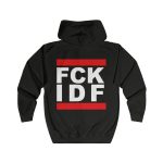 FCK IDF unisex mikina s kapucí na zip