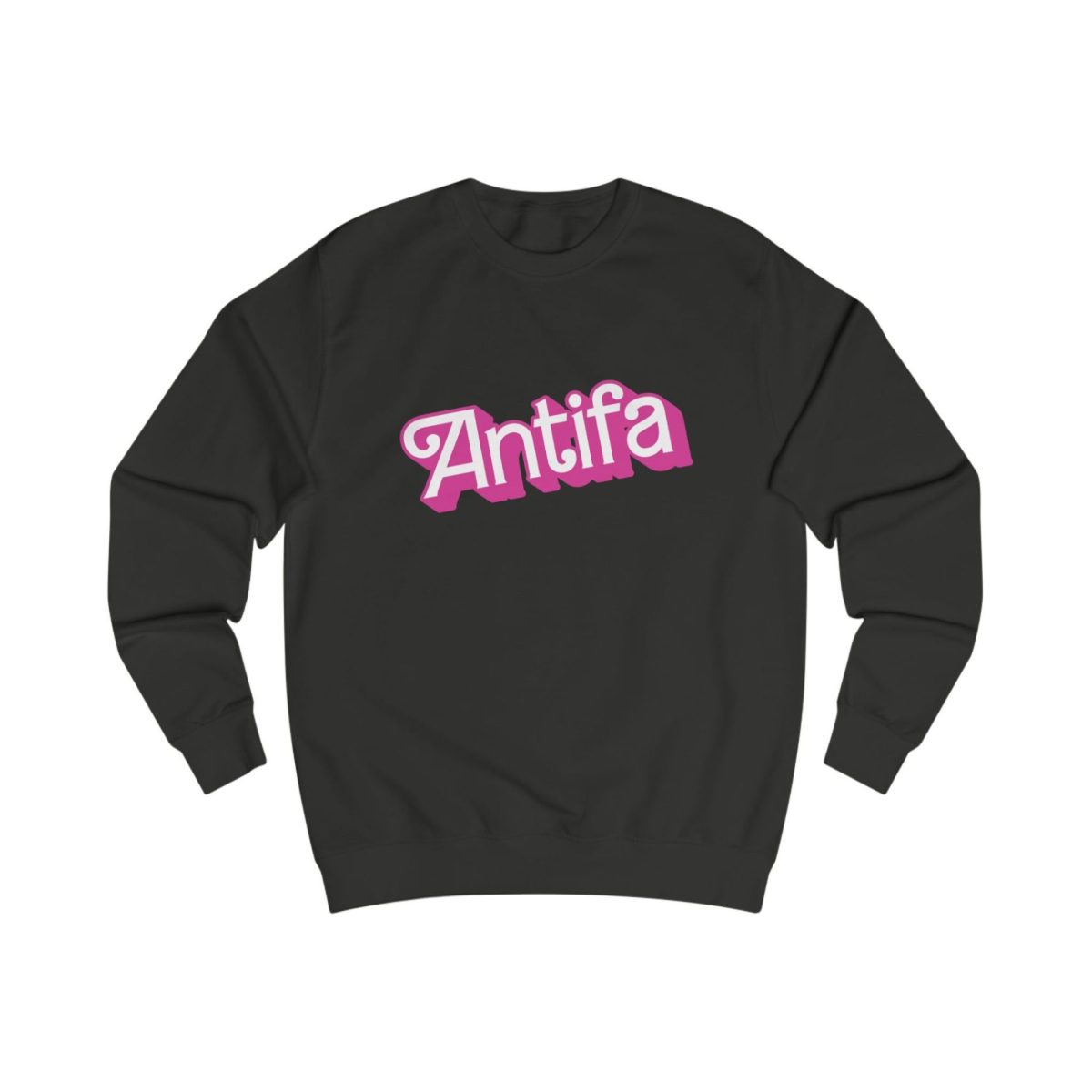 Antifa Doll Edition unisex mikina bez kapuce