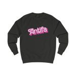 Antifa Barbie unisex mikina bez kapuce