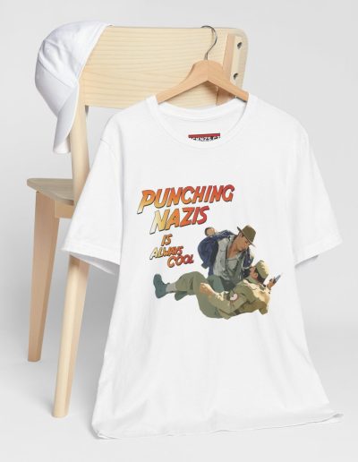 Punching Nazis Is Always Cool unisex tričko