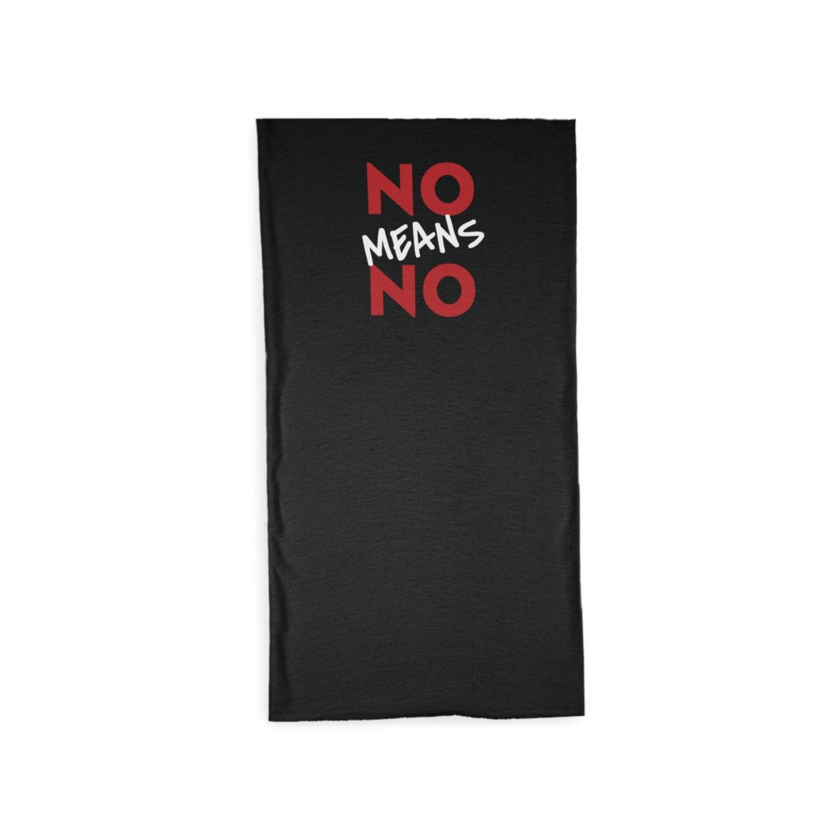 NO MEANS NO feministický nákrčník