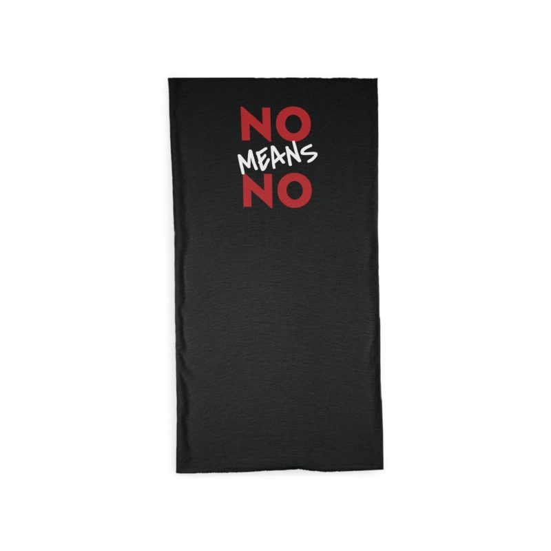 NO MEANS NO feministický nákrčník