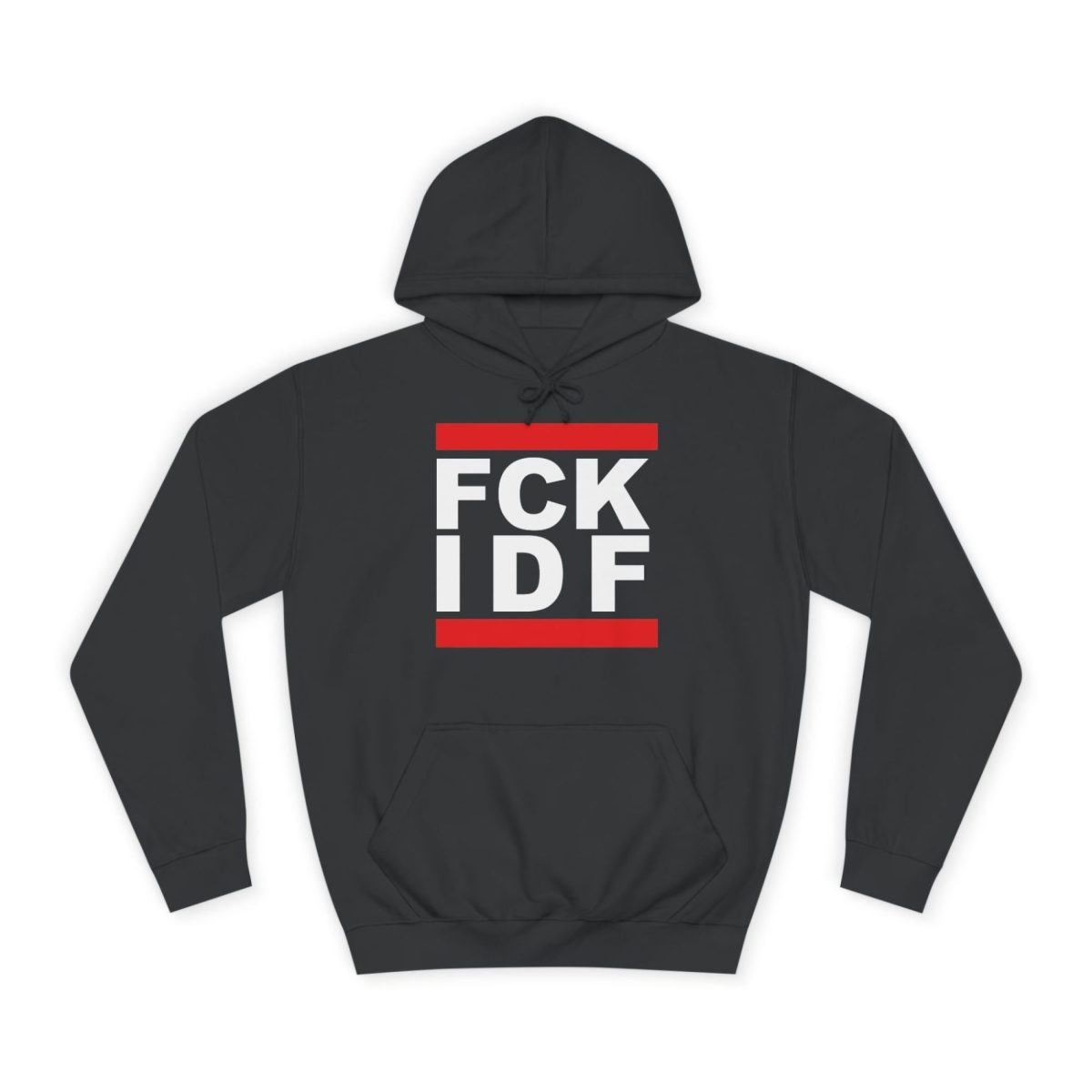 FCK IDF unisex mikina s kapucí