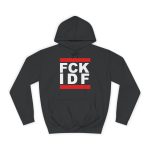 FCK IDF unisex mikina s kapucí
