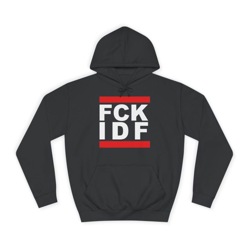 FCK IDF unisex mikina s kapucí