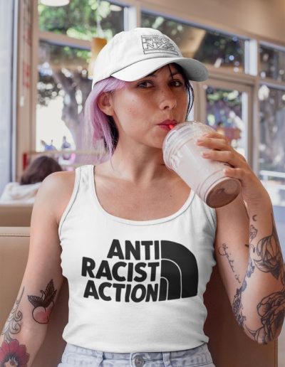 Anti Racist Action unisex tílko