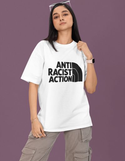 Anti Racist Action unisex organické tričko