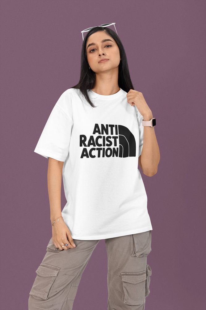 Anti Racist Action unisex organické tričko