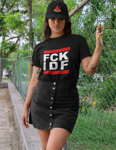 FCK IDF unisex organické tričko