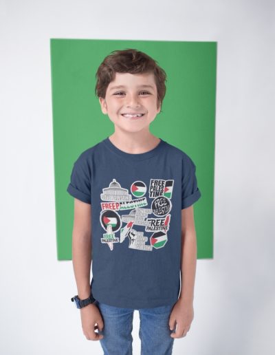 Free Palestine Stickers dětské tričko