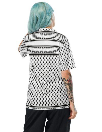 Kufiya (Keffiyeh) recyklované unisex tričko