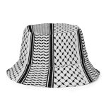 Kufiya (Keffiyeh) oboustranný bucket klobouk