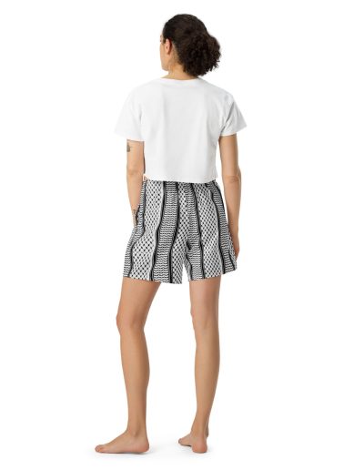 Kufiya (Keffiyeh) unisex recyklované kraťasy